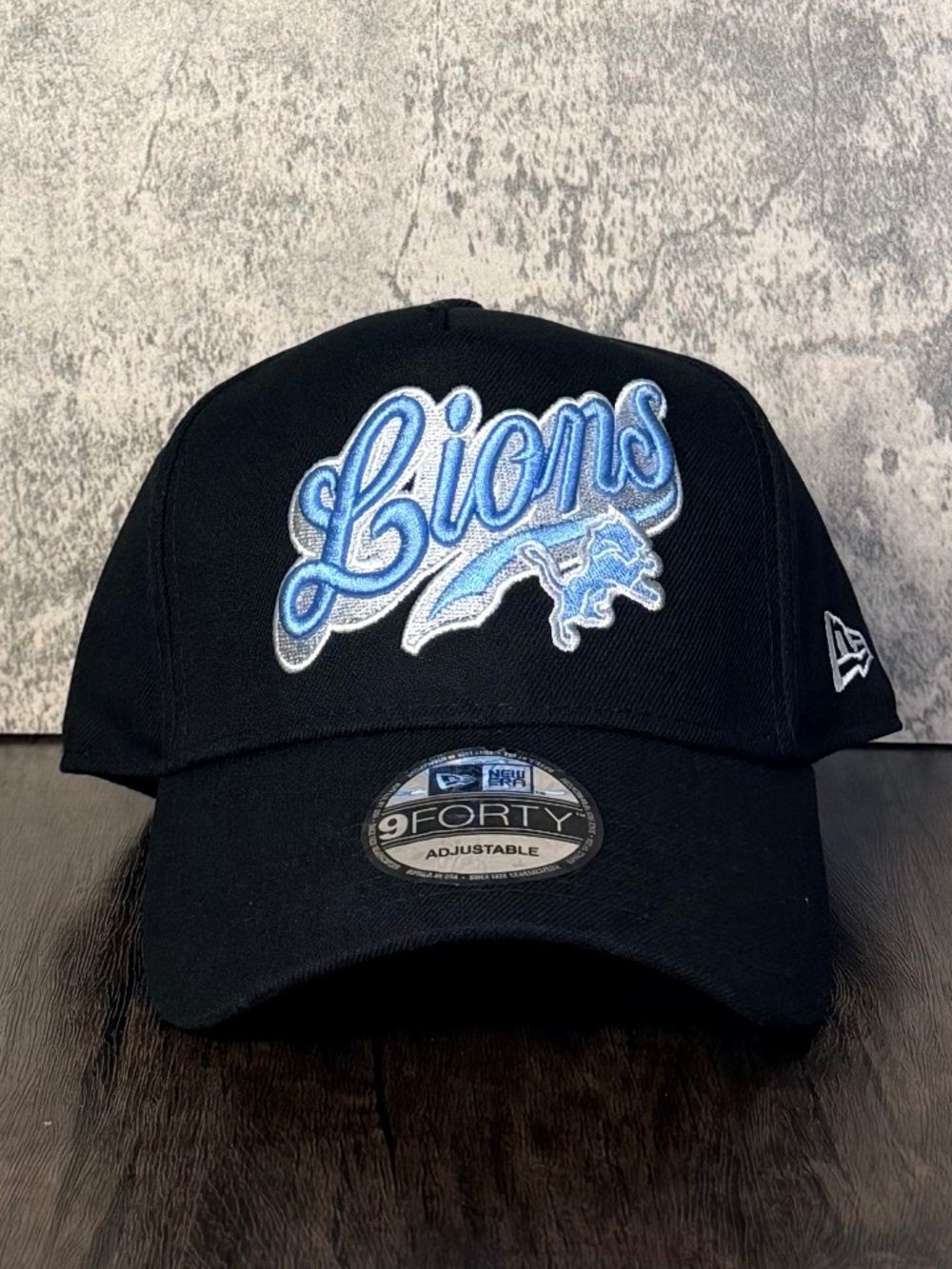 New Era NFL Detroit Lions 9FORTY Low Profile Born X Raised Rev Snapback Hat NWT